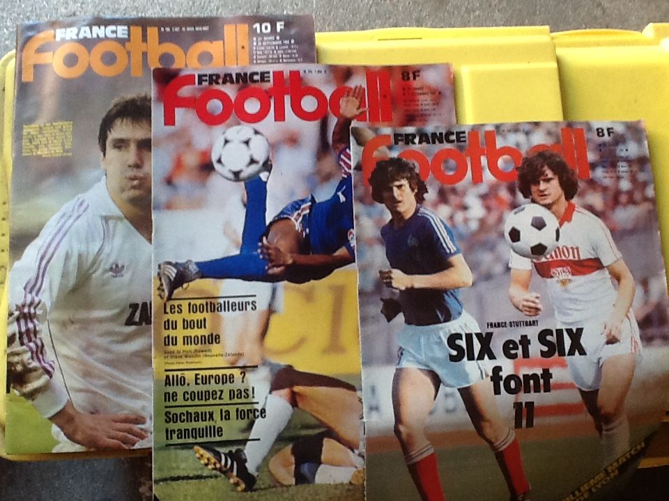 Divers revues France fooball onze mondial. 3 Anzin-Saint-Aubin (62)