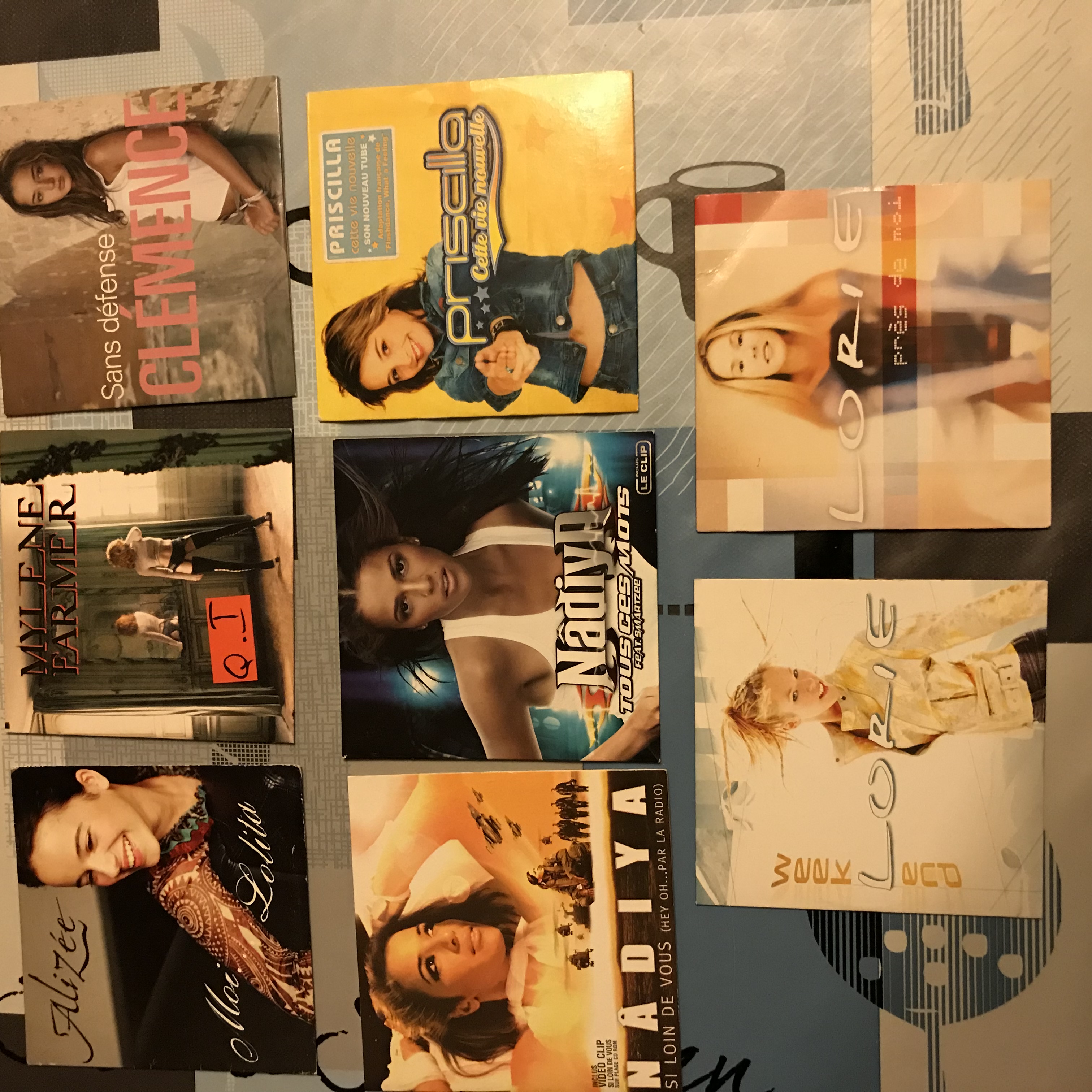 Divers Singles Chanteuses 1 Strasbourg (67)