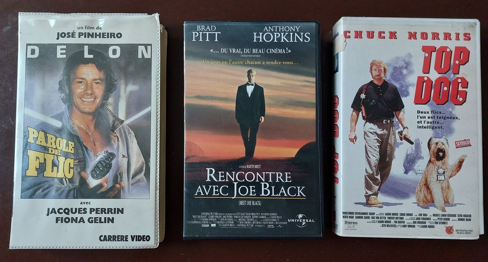 LOT DE 5 K7 VHS DIVERS THEMES 6 Boulogne-Billancourt (92)