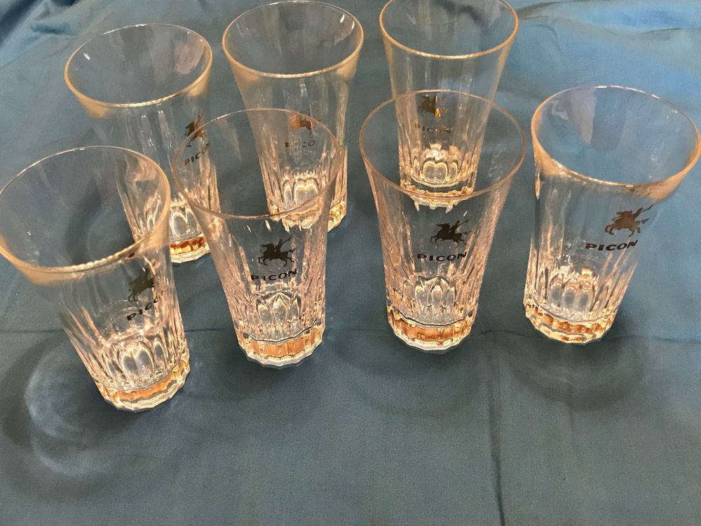 Divers verres � bi�re publicitaire 2 Strasbourg (67)