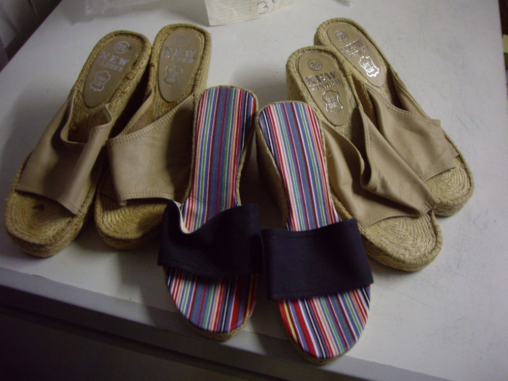 Diverses Mules-espadrilles talon compens� pt39 4 Bouxwiller (67)