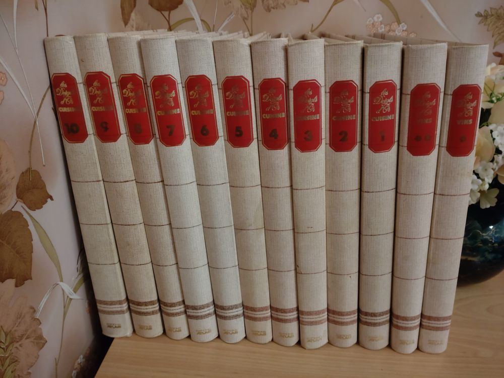 Les doigts d or - Cuisine et vins 12 volumes 60 Laval (53)
