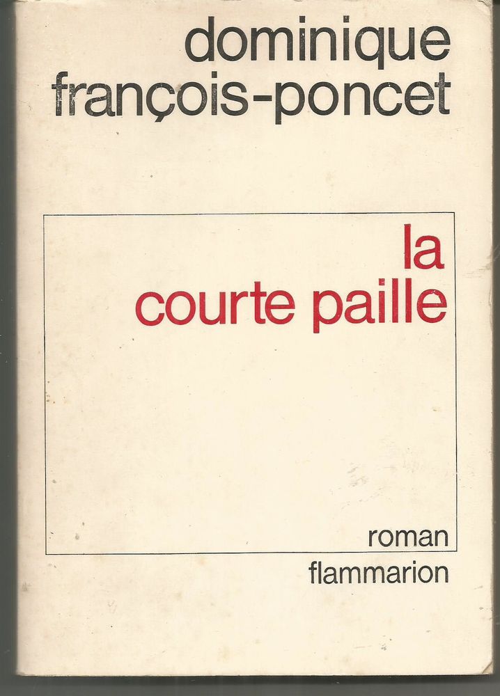 Dominique FRAN�OIS-PONCET : la courte-paille 4 Montauban (82)