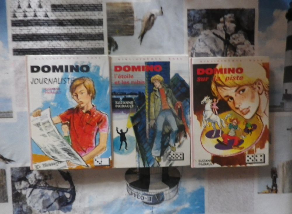3 DOMINO de Suzanne Pairault Biblioth�que Rose 10 Bubry (56)