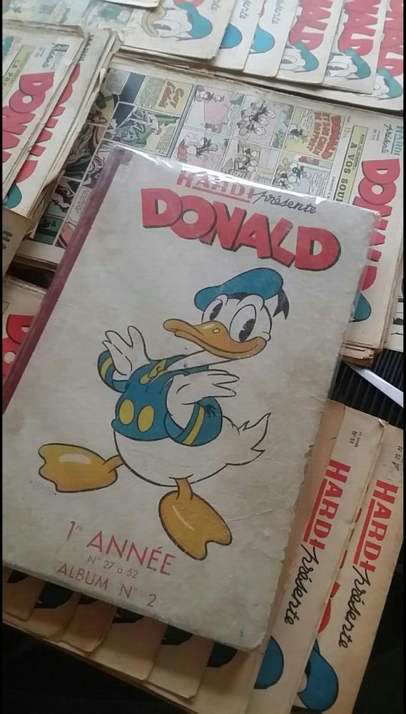  Donald mickey picsou 1947 � 1953 lot bd Hardi Pr�sente 0 Cachan (94)