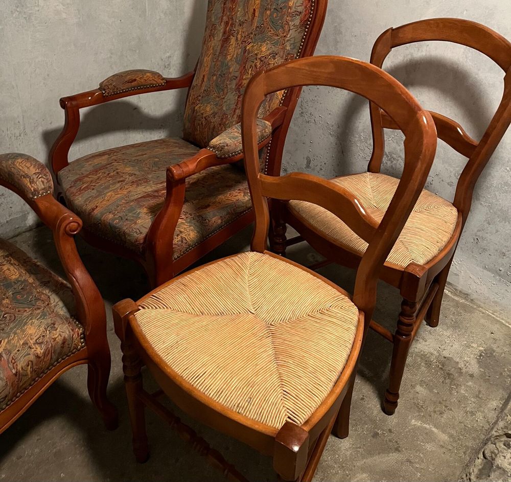 JE DONNE - Chaises bois et osier 0 Charbonni�res-les-Bains (69)