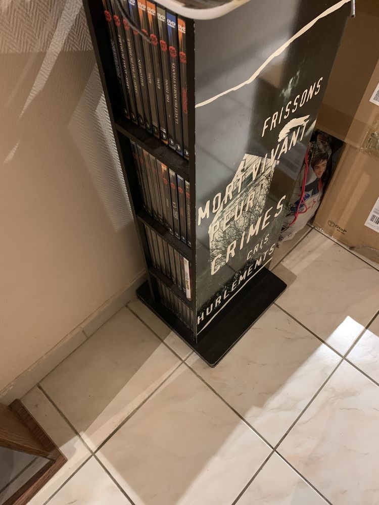 Donne environs 80 DVD film horreur 0 Villerupt (54)