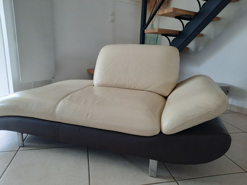 Dormeuse / m�ridienne en cuir 290 Monts (37)