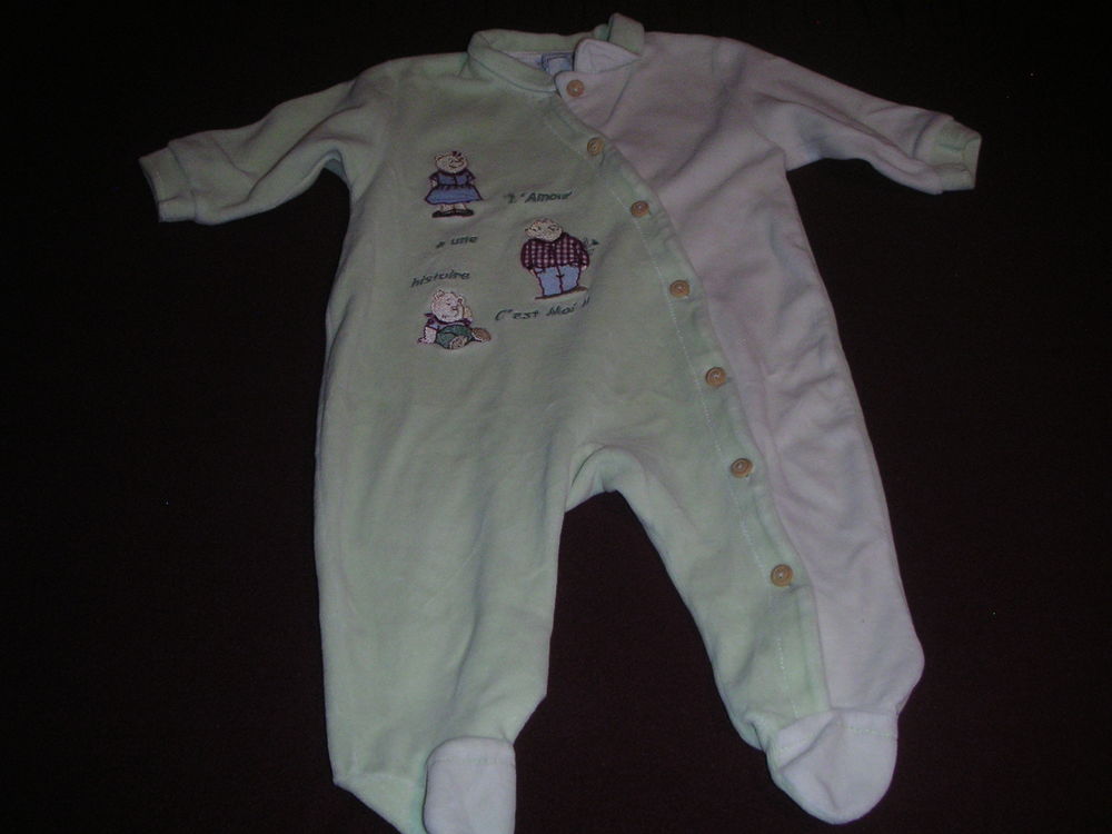 dors bien bébé ou pyjama marque Natalys 6 mois 2 Durrenbach (67)