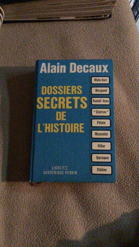 Dossiers secrets de l'histoire 5 Verneuil-sur-Avre (27)