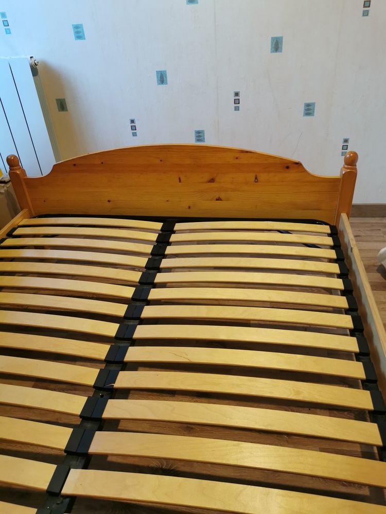 Lit double avec 2 tables de nuits 100 Toulouse (31)