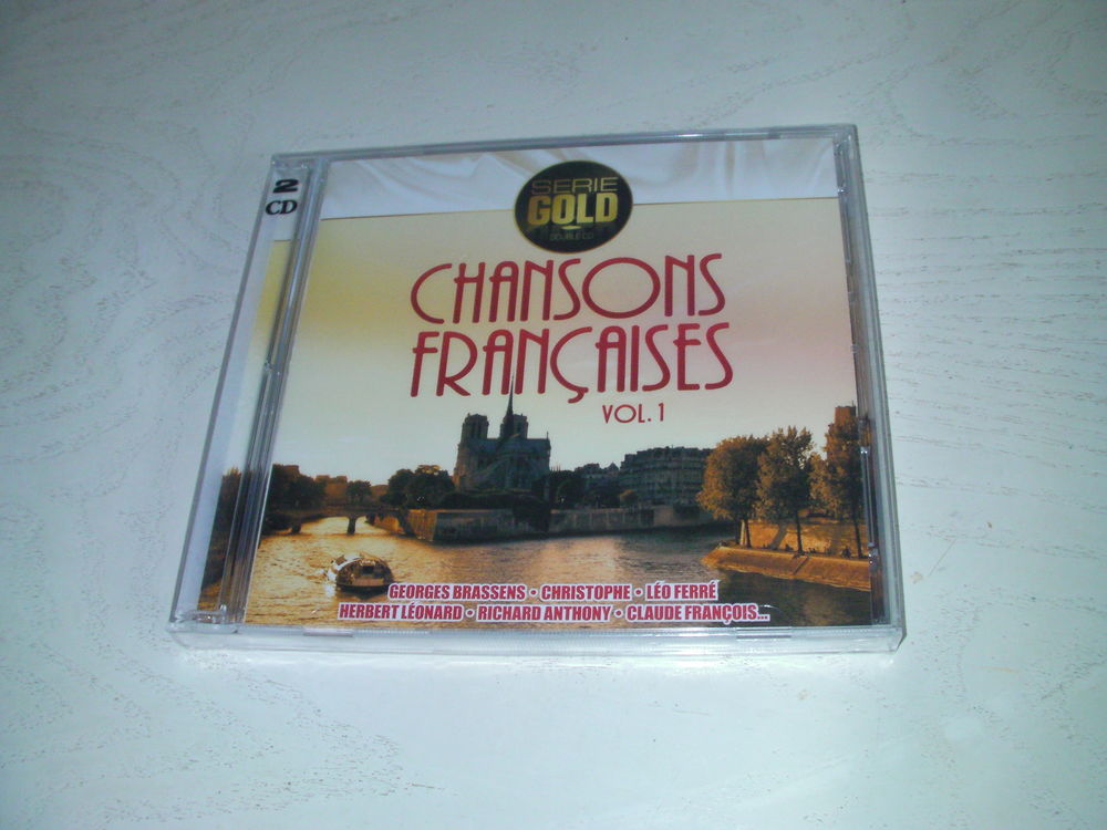 DOUBLE CD CHANSONS FRANCAISES 6 Saint-Etienne (42)