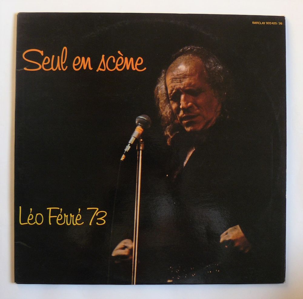 Double LP Leo FERR� : Seul en sc�ne - Barclay 920425/26 12 Argenteuil (95)