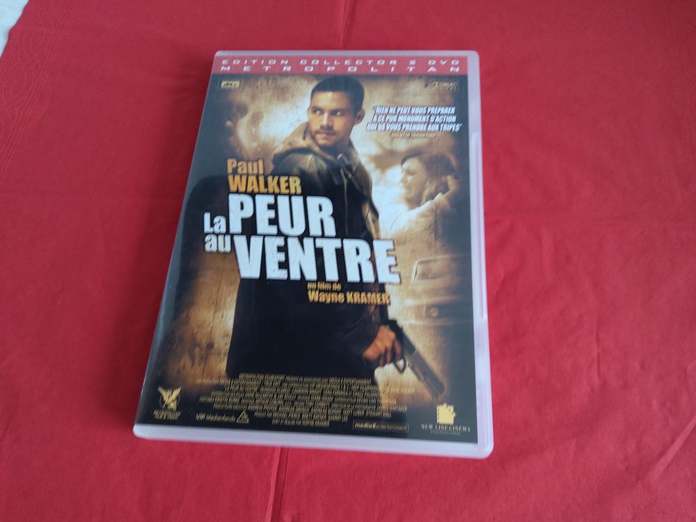 DOUBLE DVD film  LA PEUR AU VENTRE  5 Saint-Etienne (42)