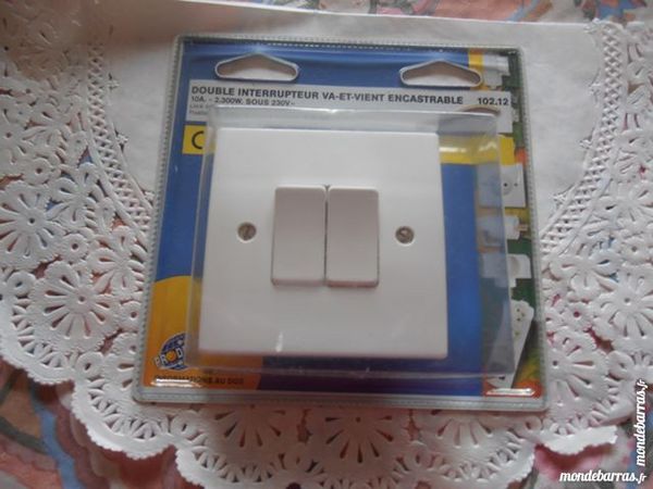 Double interrupteur (54) 5 Tours (37)