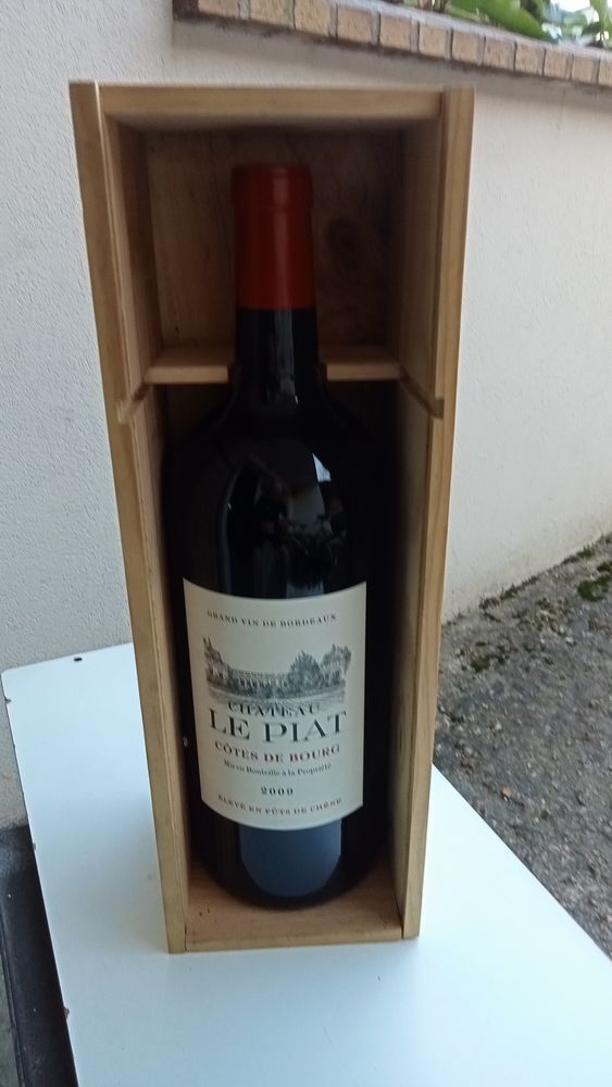Double magnum Ch�teau Le Piat C�te de Bourg 2009 70 Houilles (78)