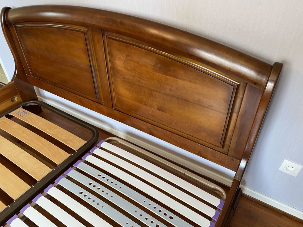 lit double en merisier 240 Haguenau (67)