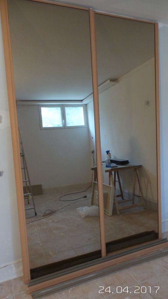 double porte coulissante miroir 180 Saint-Laurent-du-Var (06)