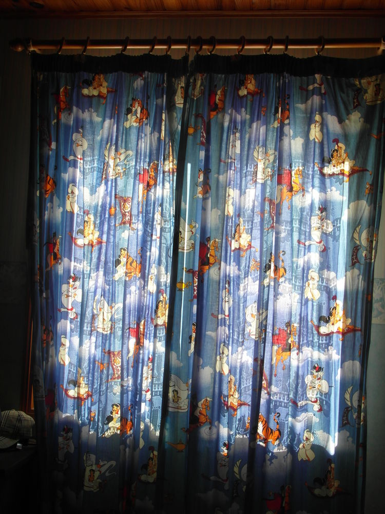 double rideau avec barre en bois compl�te 10 Malrevers (43)