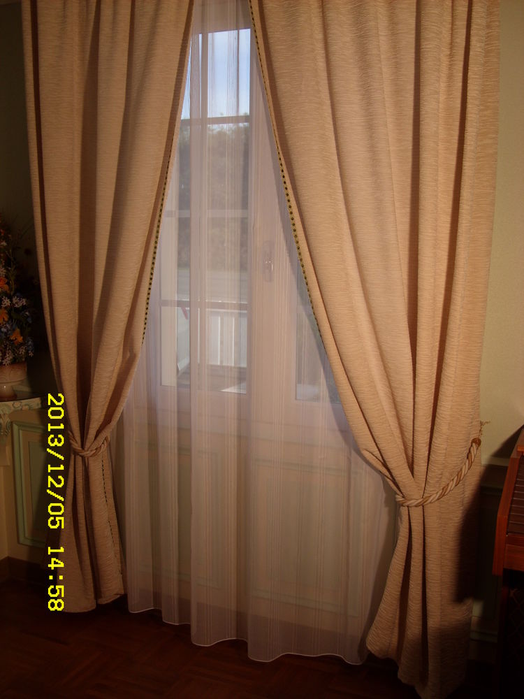   DOUBLE RIDEAUX pour baies vitr�es 25 Saint-Viaud (44)