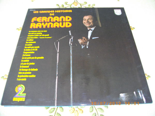 DOUBLE VINYLES 33 TOURS DE FERNAND REYNAUD 10 Perros-Guirec (22)