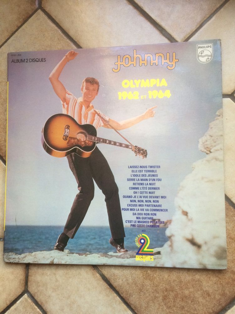 Double vinyls 33 tours Johnny Hallyday 10 Neuves-Maisons (54)
