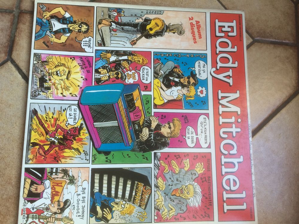 Double vinyls 33 tours Eddy Mitchell 20 Neuves-Maisons (54)
