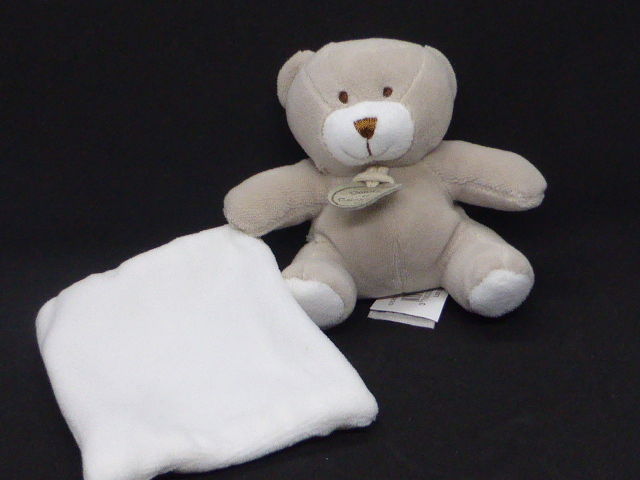 Doudou compagnie DC2026 ours bonbon taupe avec mouchoir 6 Rueil-Malmaison (92)