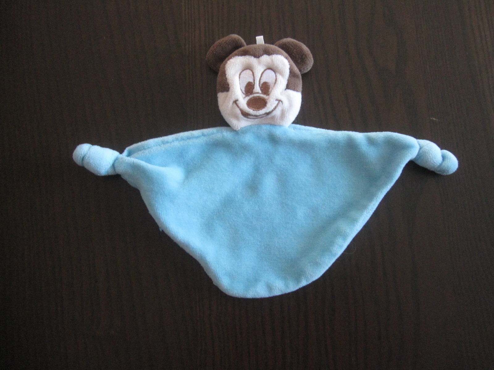 Doudou mickey triangulaire plat bleu 17cm 2 Saint-Jean-Pla-de-Corts (66)