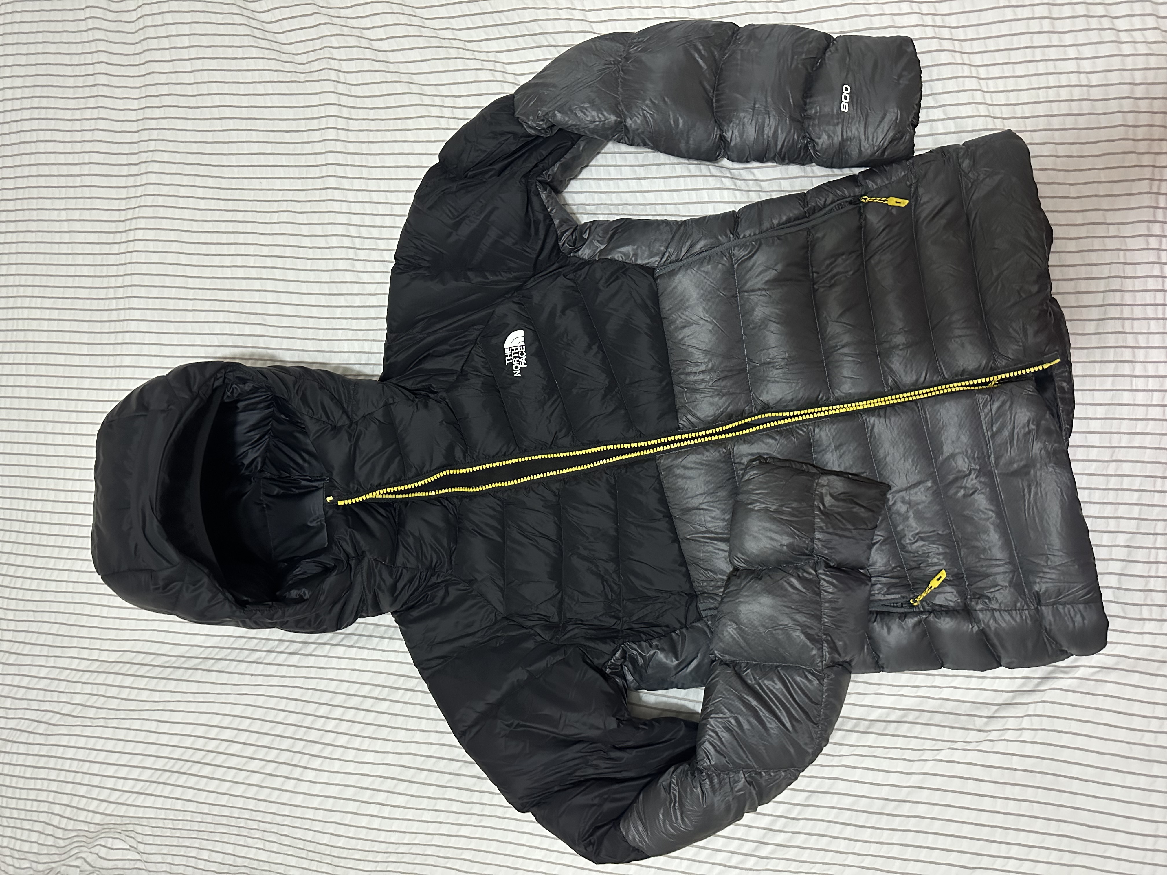 Doudoune � capuche grand froid The North Face 250 Domont (95)