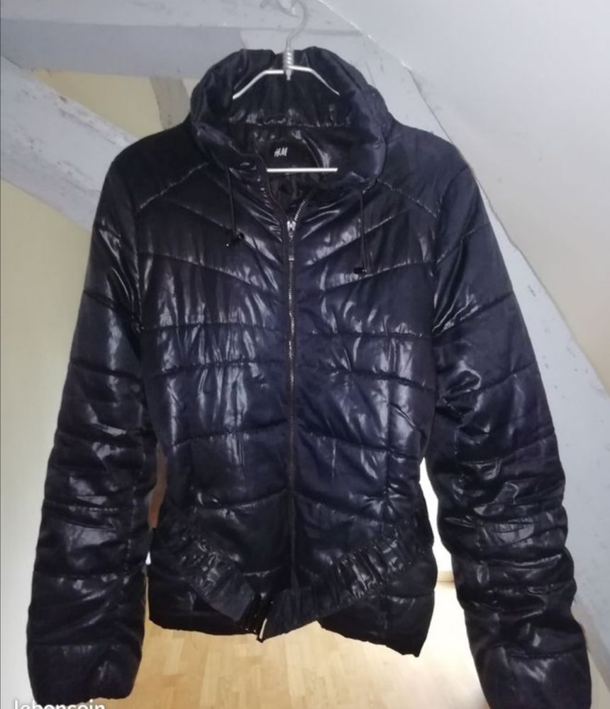 Doudoune noire 5 Tr�laz� (49)