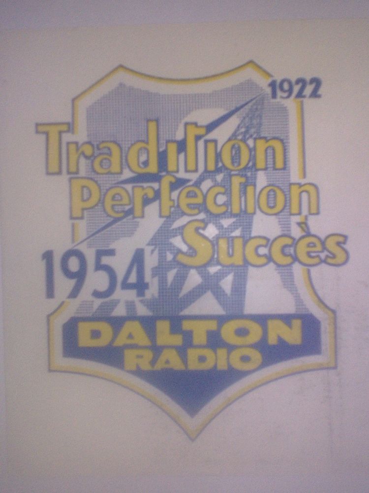 Dpliant tarif Dalton radio Daltonette Junior Pavane Toulouse 7 N�rac (47)