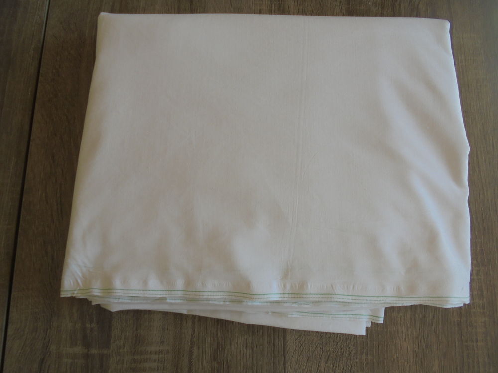 Drap blanc plat (115) 6 Tours (37)