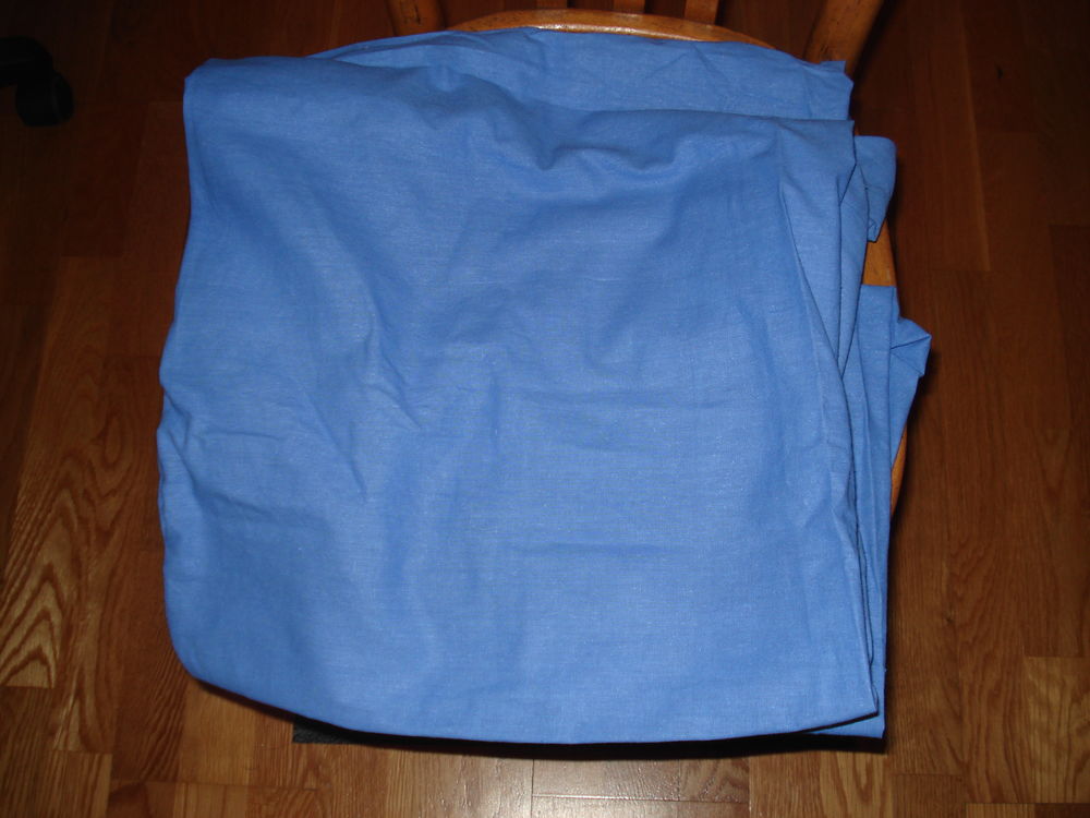 Drap housse bleu lit une personne ou peux servir autre chose 0 M�rignies (59)
