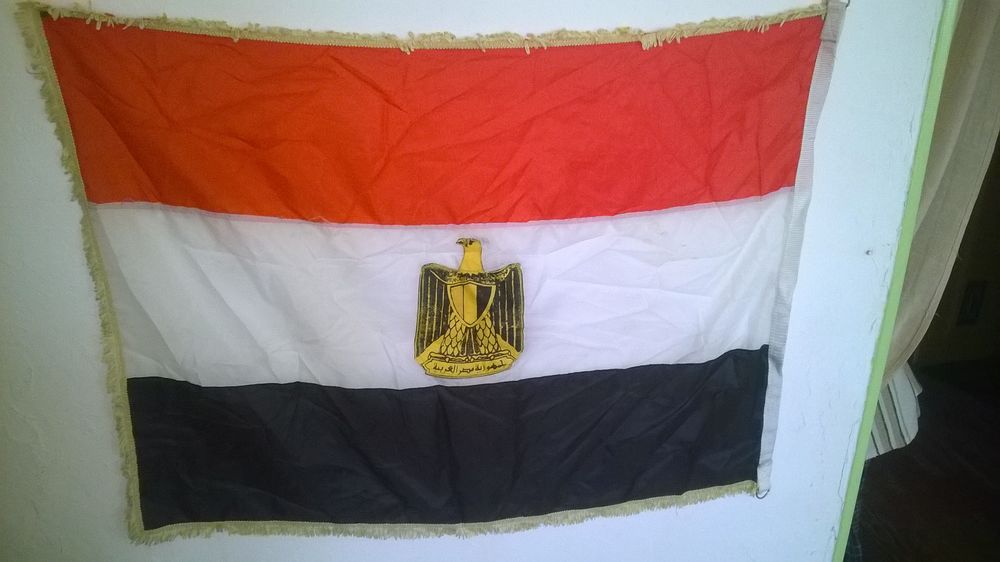 Drapeau avec tete d aigle 14 Talange (57)