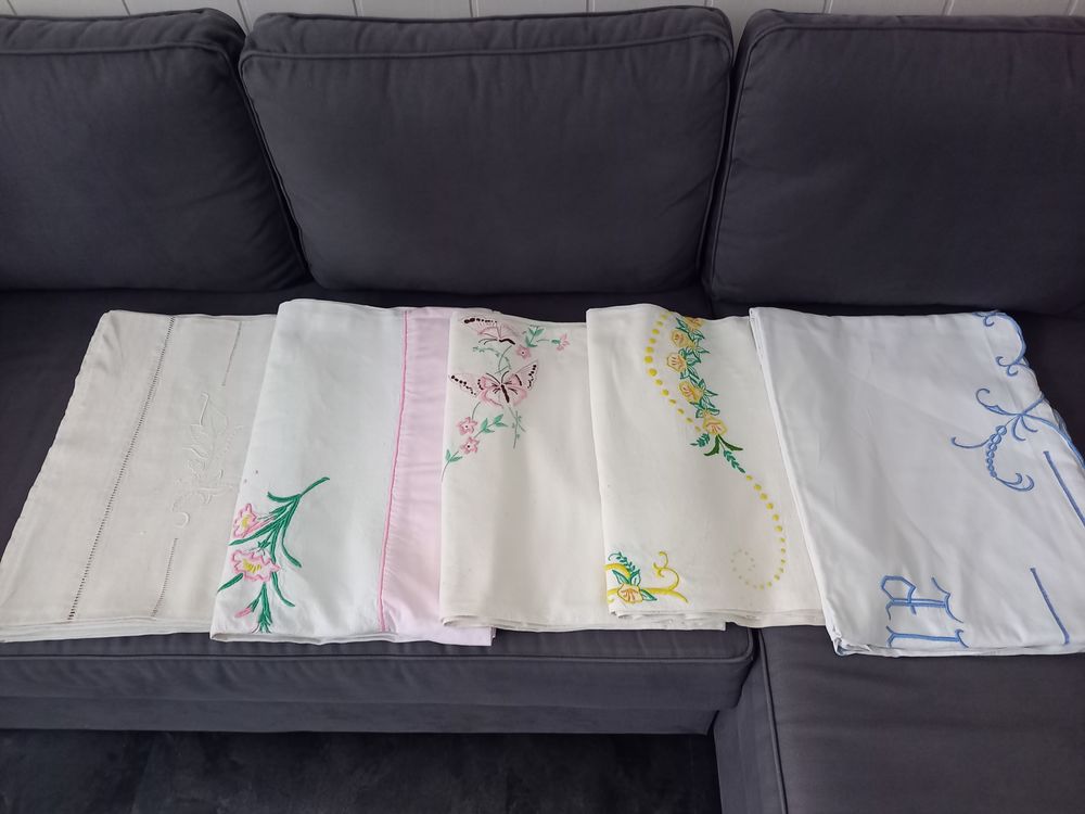 Ou Vendre Des Draps Anciens Brodés