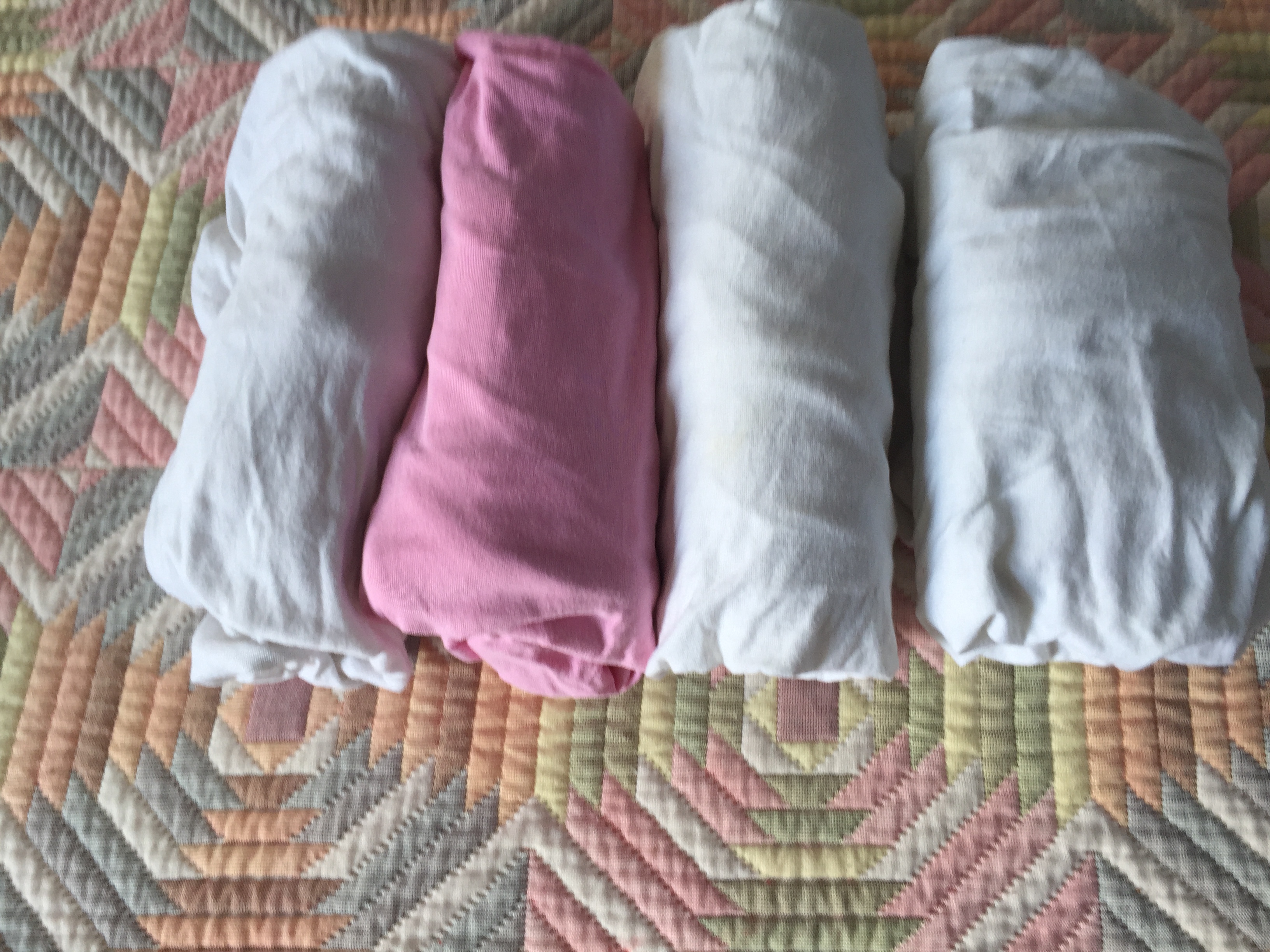 Lot de draps housses pour lit b�b� 7 La Mulati�re (69)