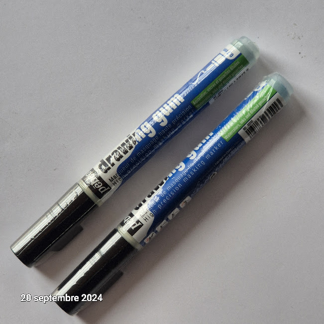 Lot de 2 drawing gum - P�b�o, pointe 0.7 mm aquarelle 7 Saumur (49)