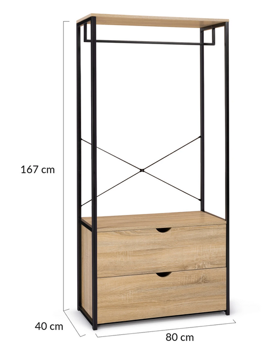 Dressing industriel 2 tiroirs 80 cm 60 Lay-Saint-Remy (54)