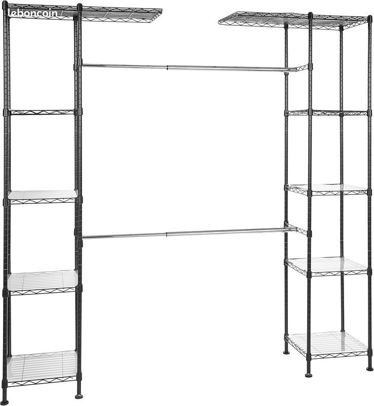 Dressing modulable m�tal chrom� 40 Lyon 7 (69)