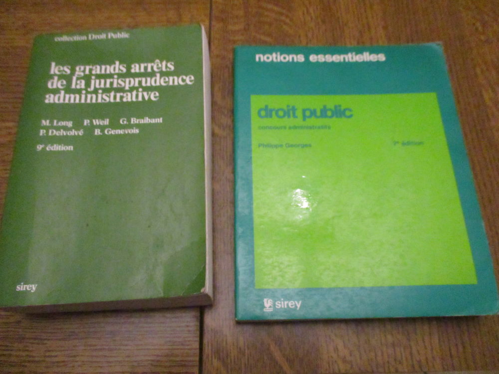 droit public de Philippe GEORGES et les grands arr�ts de ... 0 M�rignies (59)