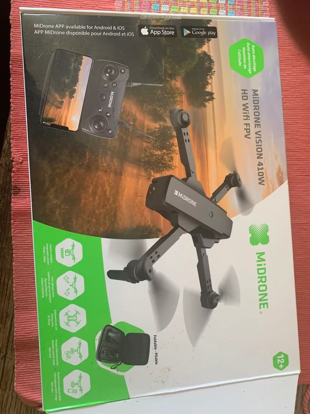 Drone KBDFA neuf jamais utiliser avec 2 batteries 40 Montmorency (95)