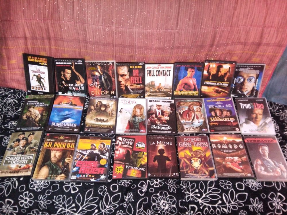 25 dvds divers action ect.. 25 Les Sables-d'Olonne (85)