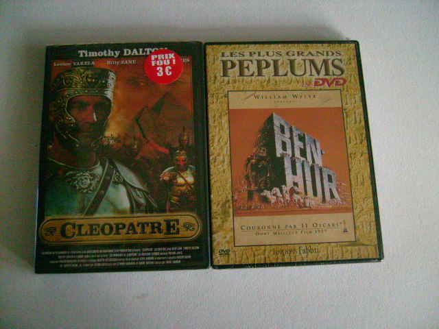 2 DVDs FILM   PEPLUMS    5 Wolxheim (67)
