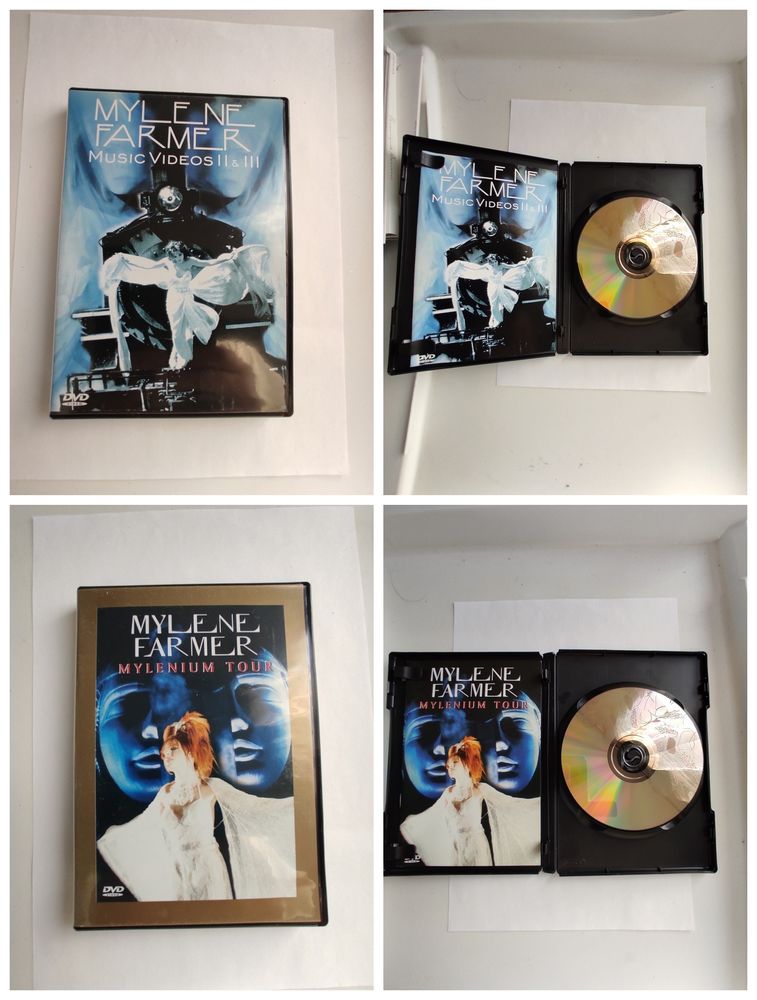 2 DVDs Myl�ne Farmer Myl�nium Tour et Musique vid�o 2&3 10 Soullans (85)