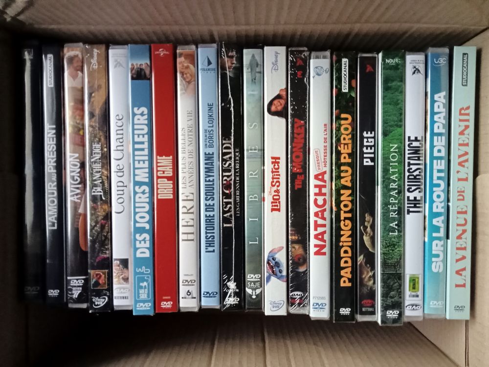 lot de 20 dvds neuf 4.5 Nevers (58)