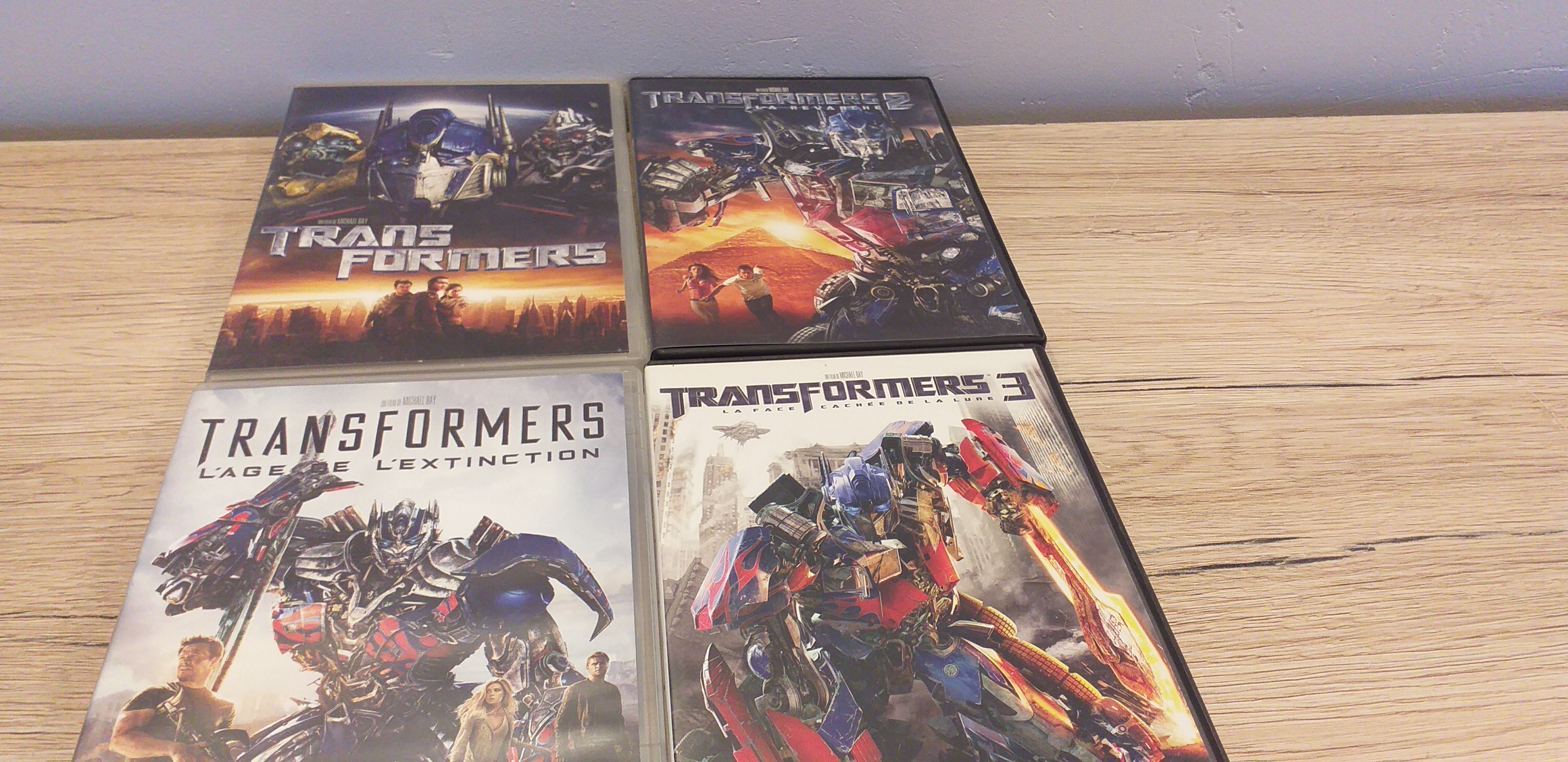 lot de 4 dvds Transformers 4 Maromme (76)