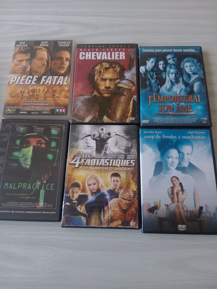 Lot de 6 dvds 8 Saint-Herblain (44)