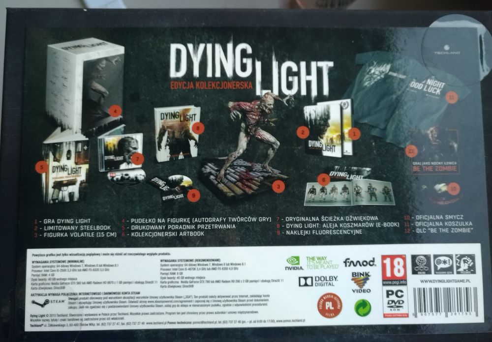 Dying Light PC DVD Rom 80 Chamalières (63)