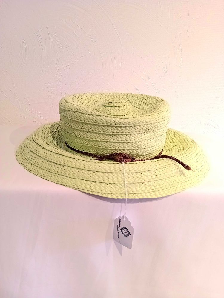�OE� Chapeau Femme Et� Plage Vacances vert menthe 23 Gap (05)